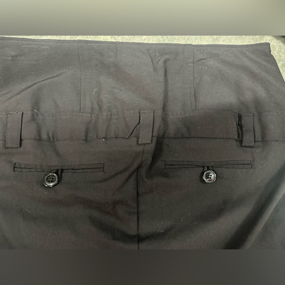 TORRID SZ 12 vintage 90s like new black pencil skirt stretch goth NICE! Rare - Picture 5 of 7